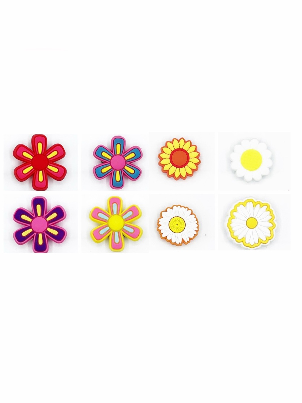 Flowers Sunflower Daises Shoe Charms for Crocs Shoes